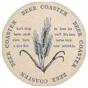 TKG 紙コースター BEER 100枚入 茶 13703
