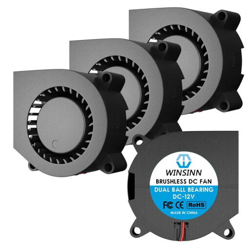 WINSINN ファン 40mm ダブル ボールベアリング 送風機 小型 4020 5V 12V 24V WINSINN ファン 40mm ダブル ボールベアリング 送風機 小型 4020 5V 12V 24V