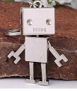 キーホルダー ロボット 愛くるしい 可愛い スタイル 亜鉛合金 シルバーカラー(3)