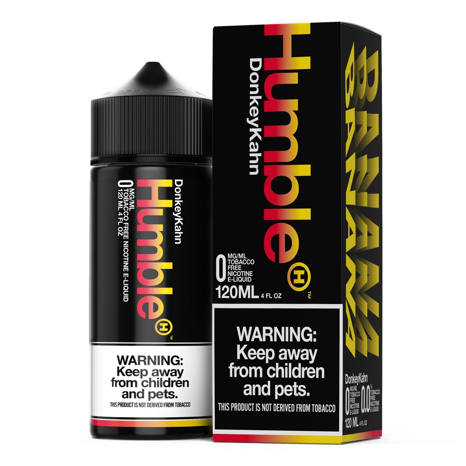 Humble Juice Co. ［ハンブルジュース］電子タバコリキッド Vape Liquid 120ml - Donkey - ニコチンフリー