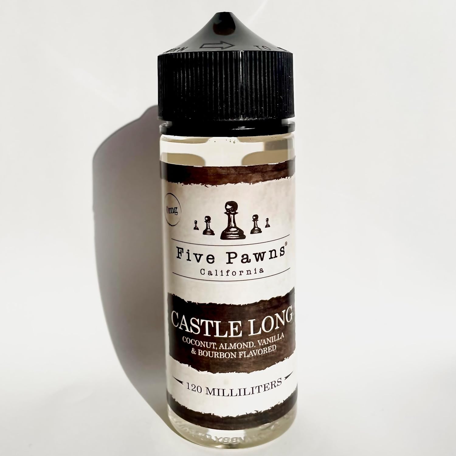 Five Pawns 120ml Castle Long ŻҥХ VAPE ꥭå ˥0mg å