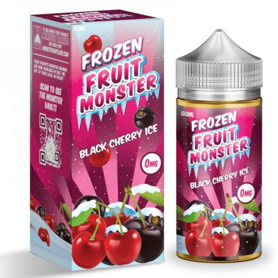 Frozen fruit monster［フルーツモンスター］100ml Vape リキッド ブラックチェリーアイス- Black Cherry ICE - ニコチンなし