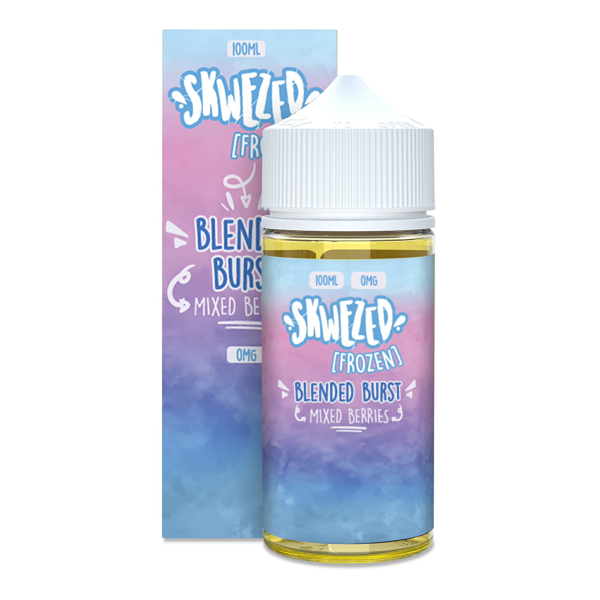 Skwezed Ice スクイーズド アイス 100ml Mixed Berries ICE ベイプリキッド ニコチンなし - ミックスベリーアイス