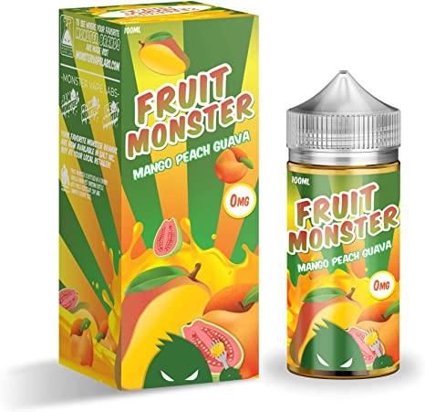 Fruit monster［フルーツモンスター］100ml USA Vape Liquid ベイプリキッド - Mango Peach Guava - ニコチンなし