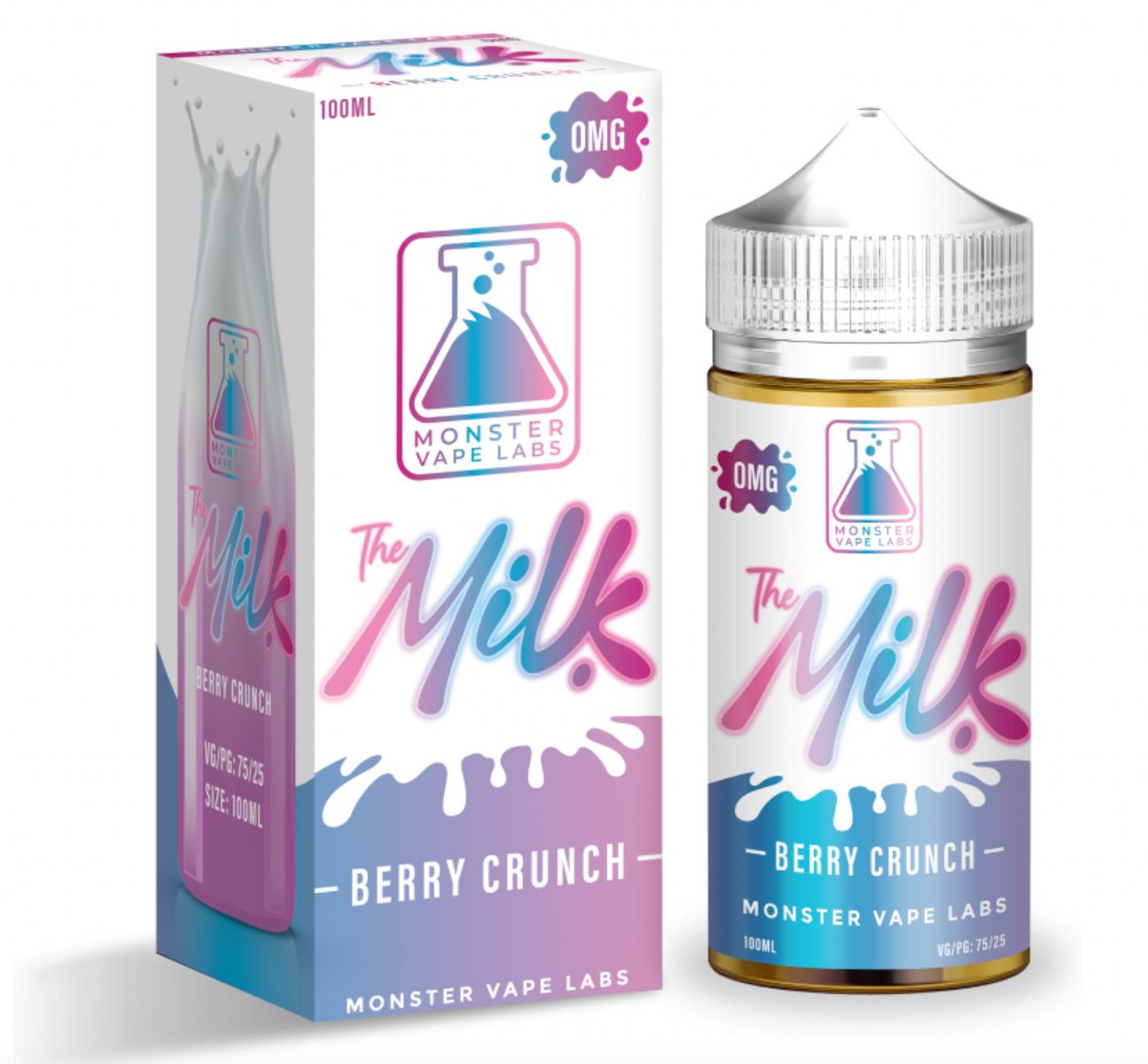 The Milk Monster Vape Labs［ミルクモンスター］ 100ml - Berry Crunch (ベリークランチ)