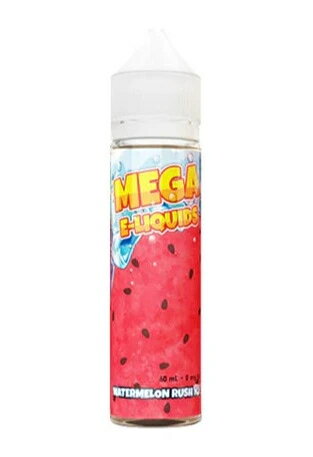 MEGA E-Liquids  Verdict Vapors 電子タバコリキッド - Watermelon Rush Ice - ニコチンなし - 60ml