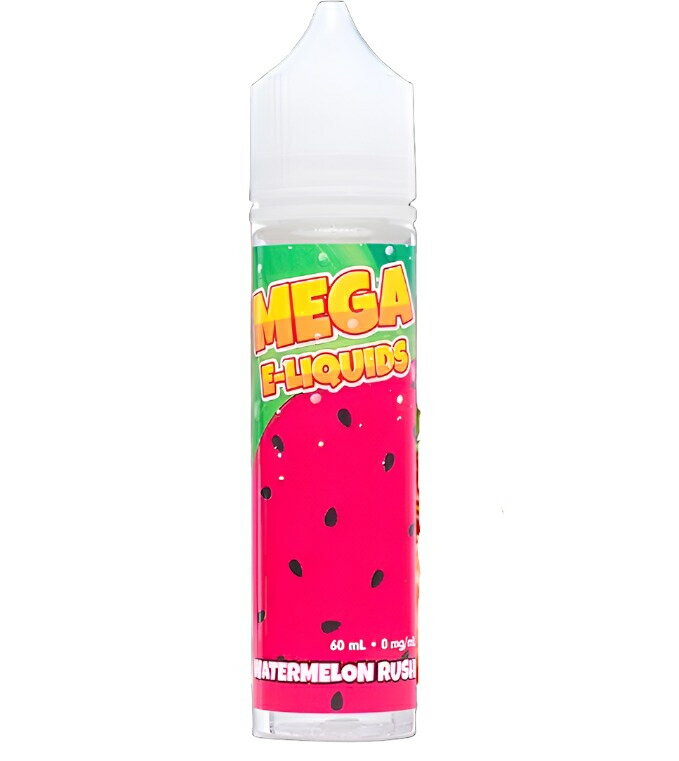 MEGA E-Liquids  Verdict Vapors 電子タバコリキッド - Watermelon Rush - ニコチンなし - 60ml