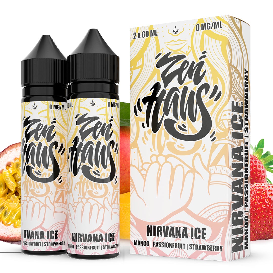 Zen Haus  Verdict Vapors Vape Liquid 電子タバコリキッド ニコチンフリー - Nirvana ICE ニルバナアイス - 120ml