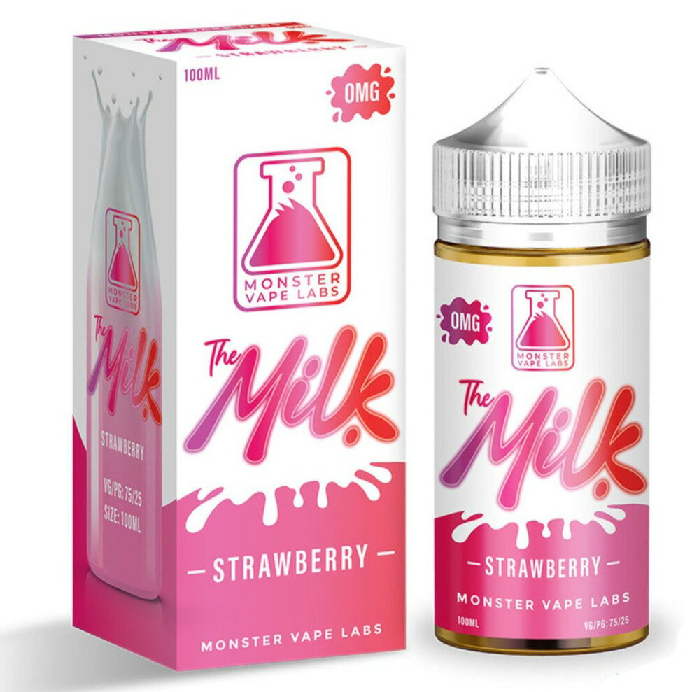 The Milk Monster Vape Labs［ミルクモンスター］ 100ml - Berry Crunch (ベリークランチ)