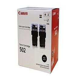 CANON ����Υ� CANON �ȥʡ������ȥ�å�502 2P(2�ܥѥå�)�֥�å�����/9645A003 CN-TN502-2PBKJ