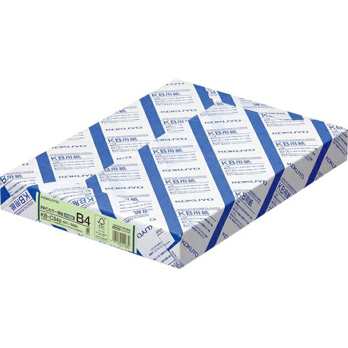 KOKUYO ������ PPC���顼�ѻ�(���ѻ�)FSCǧ��B4 500�� �� (KB-C34G)