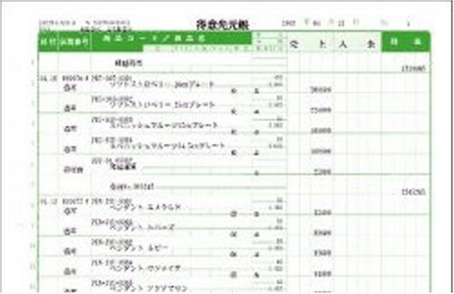 弥生 兼用元帳 A4(332007)