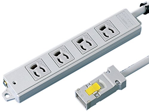 SANWASUPPLY サンワサプライ 工事物件タップ（4個口・3m）　TAP-KH4-3