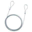 SANWASUPPLY サンワサプライ eセキュリティ(ワイヤー、2.0m・3.5mm) 品番:SLE-1W-2