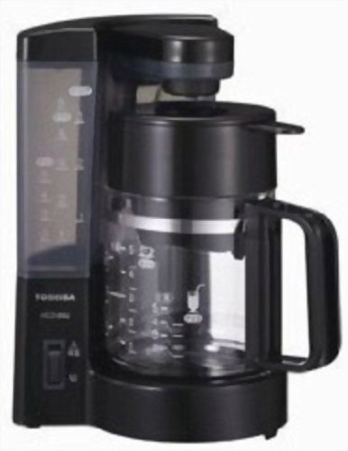 TOSHIBA 東芝 コーヒーメーカー HCD-5MJ (K) ブラック