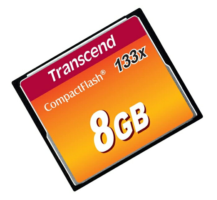 トランセンド コンパクトフラッシュ133倍速 Transcend 8GB CF CARD (133X、 TYPE I) TS8GCF133