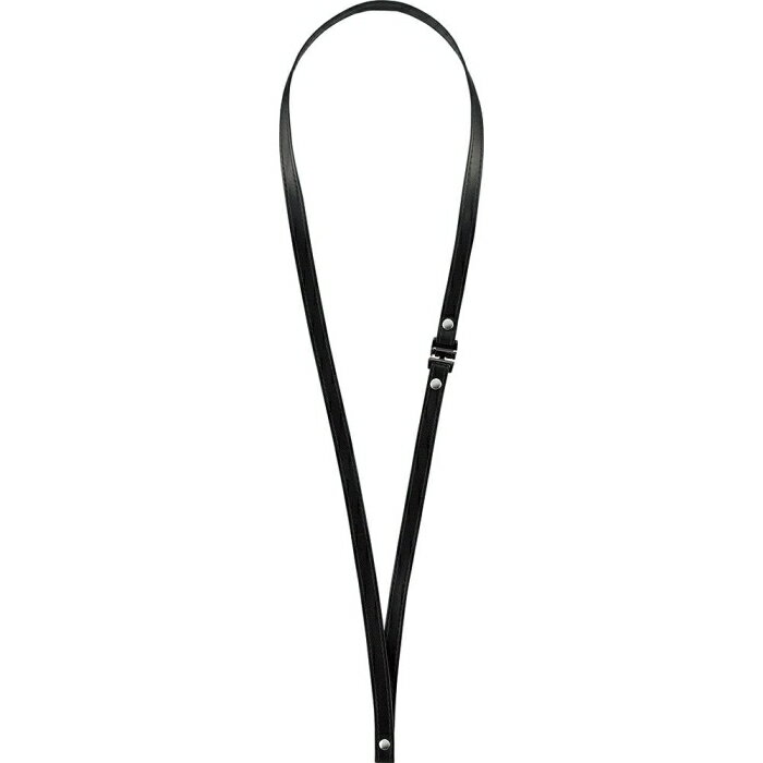 KOKUYO コクヨ ネックストラップIDeo H 革 黒 (NM-LK1D)