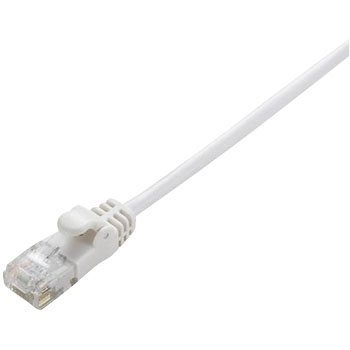 ELECOM ���쥳�� CAT6��� Gigabit���餫LAN�����֥� 3m(�ۥ磻��)(LD-GPY/WH3)