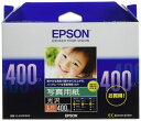 EPSON エプソン 写真用紙＜光沢＞ (L判/400枚)(KL400PSKR)