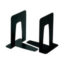 コクヨ ブックエンド中156x130x170mm鋼板1組黒 (BS-33ND)