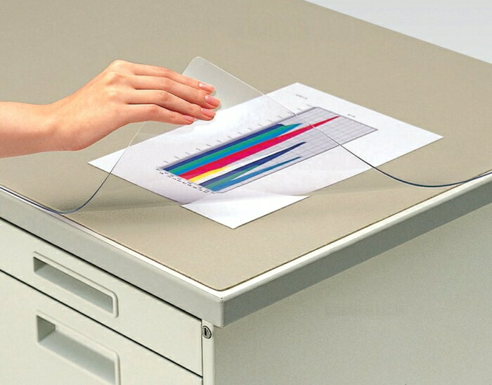 KOKUYO コクヨ コクヨ デスクマット 軟質(塩化ビニル) 非転写 下敷き付 1047×717 マ-415M