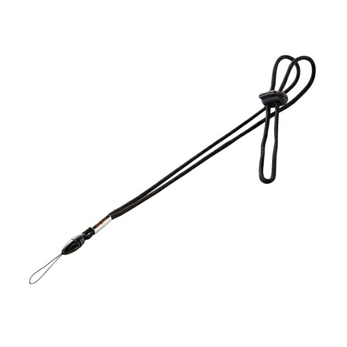 SANWASUPPLY サンワサプライ ネックストラップ（細紐）　DG-ST15BK