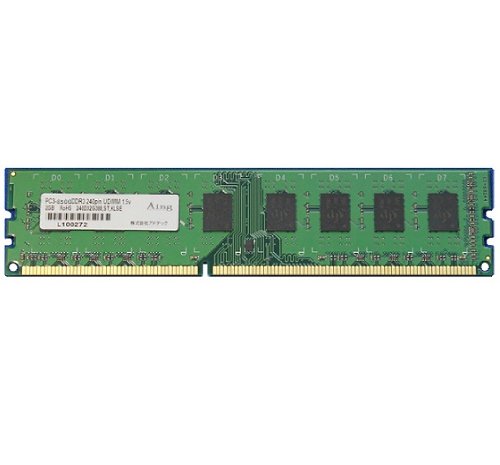 ADTEC アドテック デスクトップ用メモリー [DDR3 PC3-8500(DDR3-1066) 2GB(2GBx1枚組) 240PIN] 6年保証..