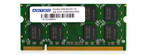 【在庫限即納】ADTEC アドテック Mac用 DDR3 1066/PC3-8500 SO-DIMM 4GB ADM8500N-4G