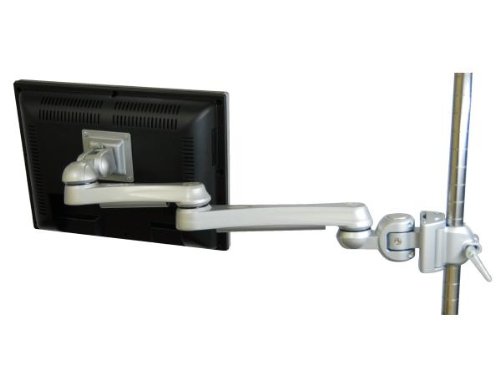 モダンソリッド 水平多関節アーム LA-55ER-1(ワイヤーラック支柱取付タイプ)(LA-55ER-1)