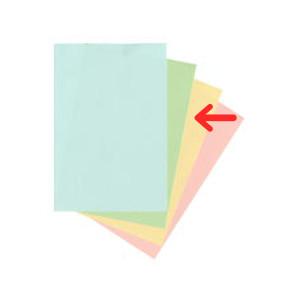 トヨシコー 色上質紙特厚口ハガキサイズプリンター用紙 クリーム色 (サイズ:100×148mm 数量:1.000枚/1..