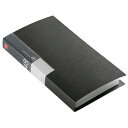 BUFFALO バッファロー CD&DVDファイルケース ブックタイプ 48枚収納 ブラック(BSCD01F48BK)