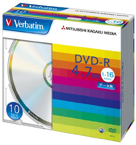 MITSUBISHI 三菱電機 DVD-R 4.7GB 10枚スリ