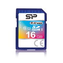 Silicon Power SDHCメモリーカード 16GB (Class10) ブリスターPKG 永久保証(SP016GBSDH010V10)