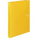 コクヨ クリヤーブック(替紙式) A4タテ 30穴 23ポケット 75枚収容 黄(ラ-460Y)