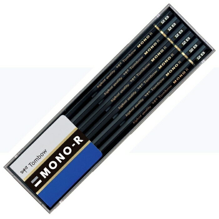 トンボ 鉛筆 MONO-R 2B 単位:D 