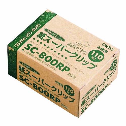 オート 紙スーパークリップ110発入り (SC-800RP)