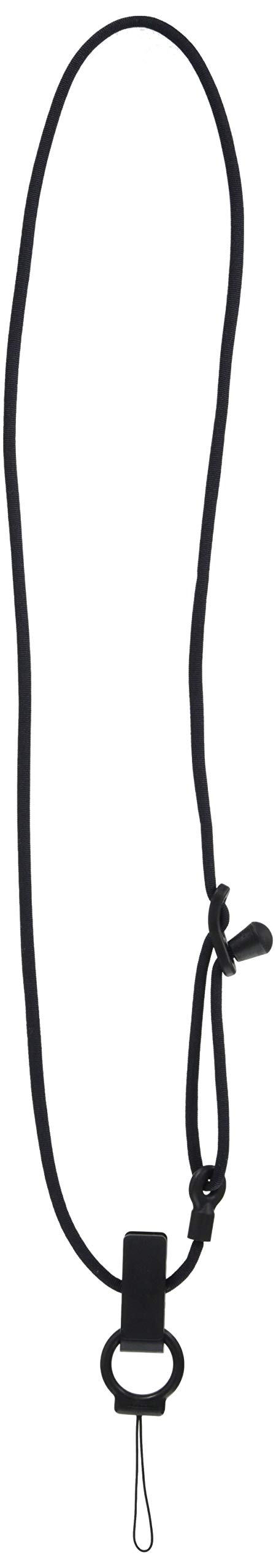 ELECOM エレコム エレコム デジカメ用 ネックストラップ コンパクト L ブラック DGS-010BK