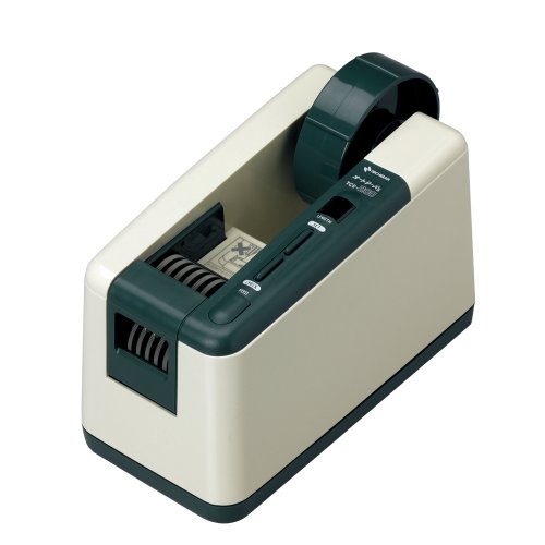 ニチバン 電動テープカッター オートテーパー TCE-200 アイボリー