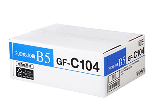 CANON キャノン GF-C104 B5 FSCMIX SGS-COC-001433