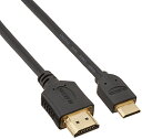 ELECOM エレコム イーサネット対応HDMI-Miniケーブル(A-C)/2.0m(DH-HD14EM20BK)(2)