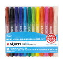 マジック アクアテックスリム 12色セット MAQ70C-12 1個