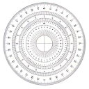 ドラパス 全円分度器15cm アクリル製 16-512 360ド 141602