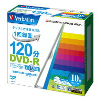 三菱化学メディア 録画用DVD−R 10枚 VHR12JP10V1