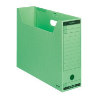 KOKUYO コクヨ ファイルボックス-FS＜Bタイプ＞B4横 収容幅95mm緑 (B4-LFBN-G)