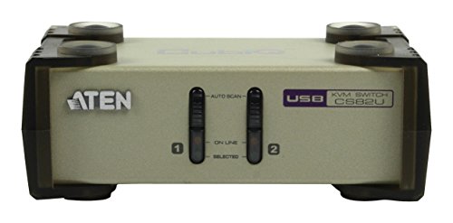 PRINCETON プリンストン ATENジャパン CS82U マルチインターフェース 2ポート USB KVMスイッチ (CS82U)