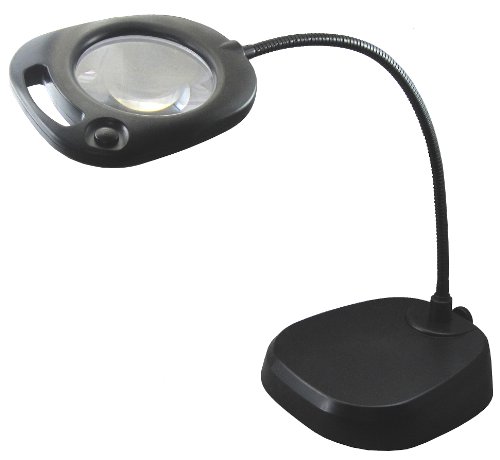 ミザールテック 池田レンズ工業 (株) CMS130 1347 池田レンズ LEDライト付スタンドルーペ 3650120