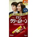 ホーユー ビゲンクリームトーン 4G(自然な栗色) 40g+40g