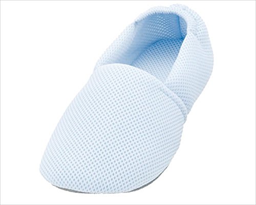 徳武産業 ケアシューズ（エスパドメッシュ）　ブルー　LLNC7-2421-017-2423-04