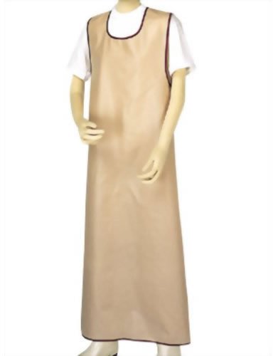 松本ナース産業 入浴介助エプロン LL / 402 ベージュ