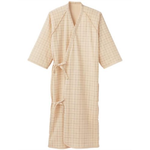 日本エンゼル ケアねまき【メリヤスタイプ】 ベージュ M (5075)